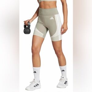 Adidas Women's Beige Bike Shorts